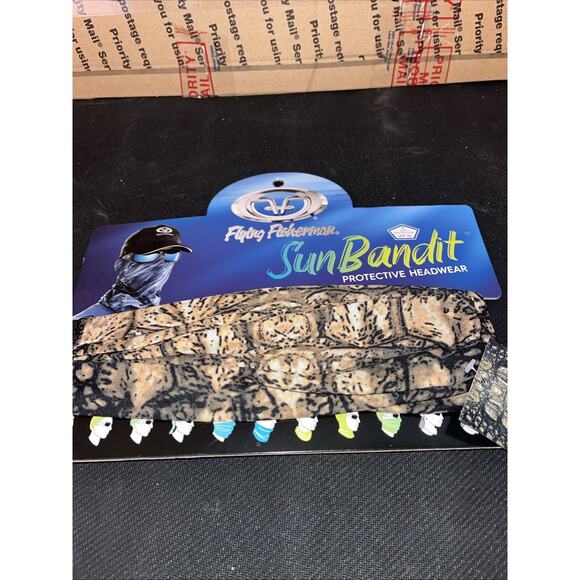 Flying Fisherman SunBandit Multifunctional Bandana Gator Skin - Picture 4 of 5